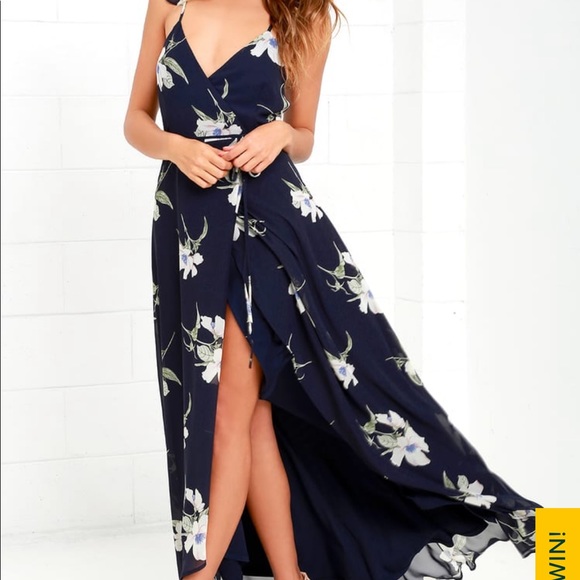 Lulus Dresses & Skirts - All Mine Wrap Dress
